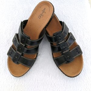 Clarks Leisa Spring Slides NWOB